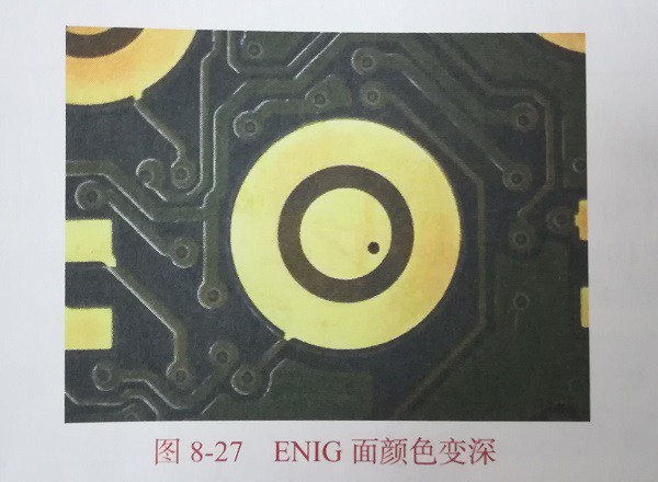 SMT贴片加工ENIG板颜色变深